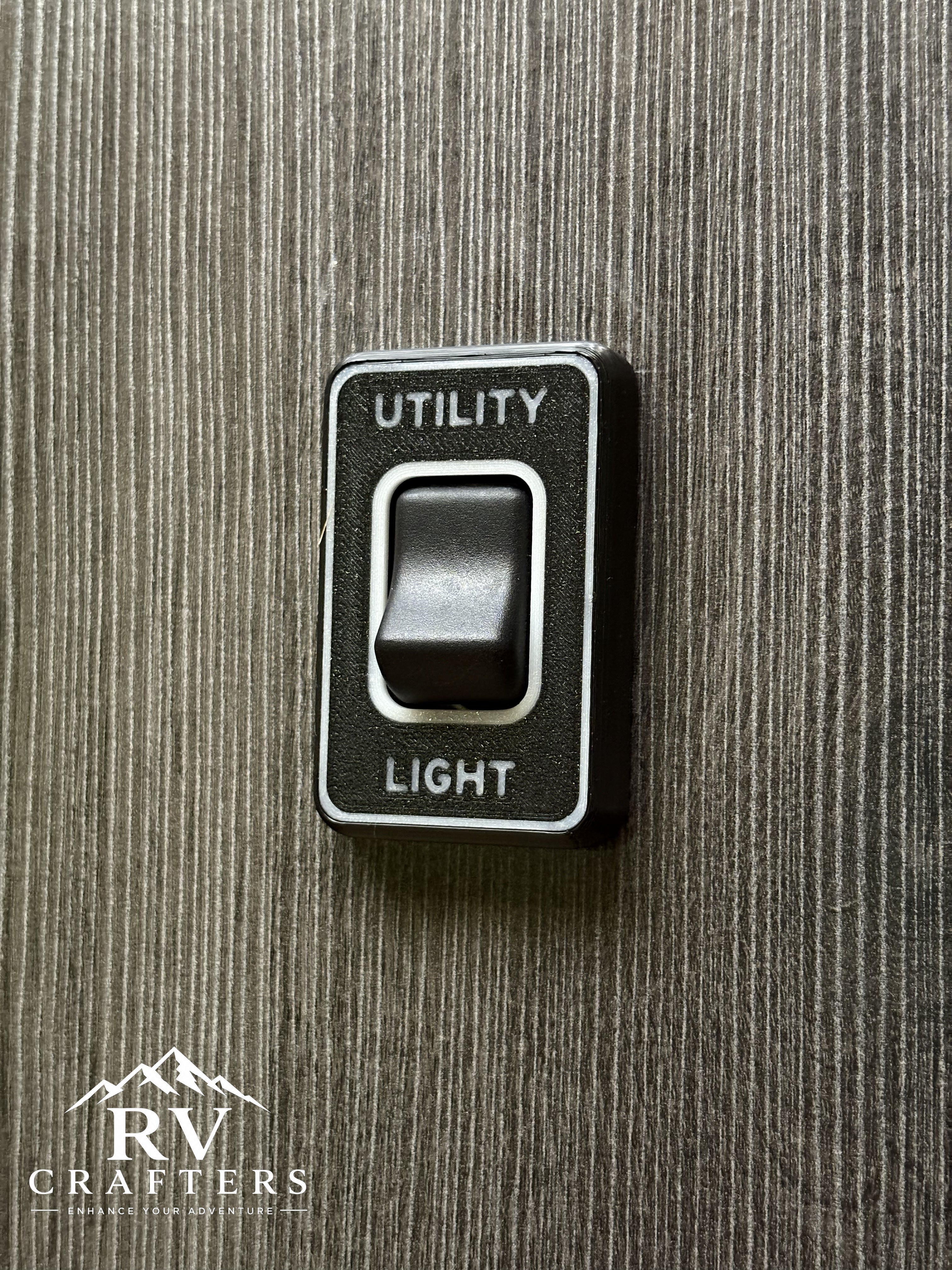 Clean Switch Utility Light - Single Switch Plate