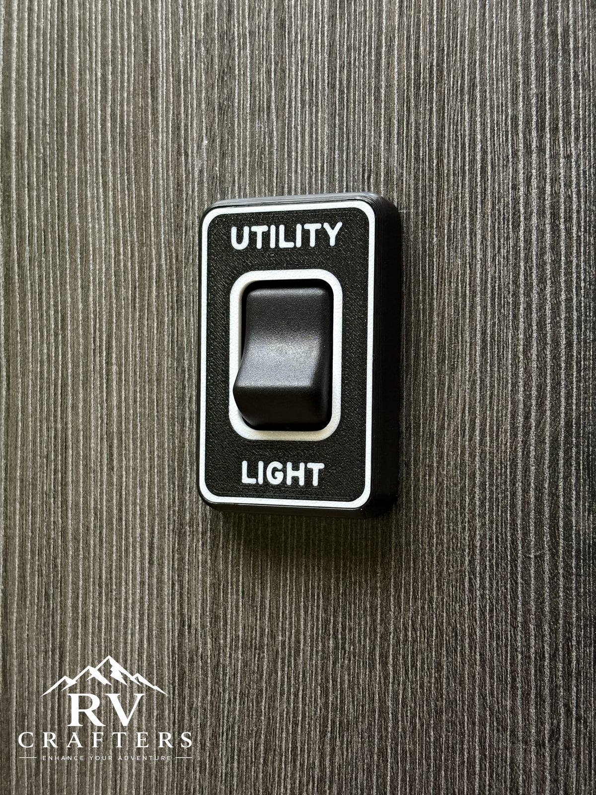 Clean Switch Utility Light - Single Switch Plate