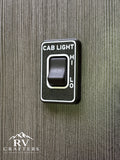 Clean Switch Cab Light Hi/Lo - Single Switch Plate