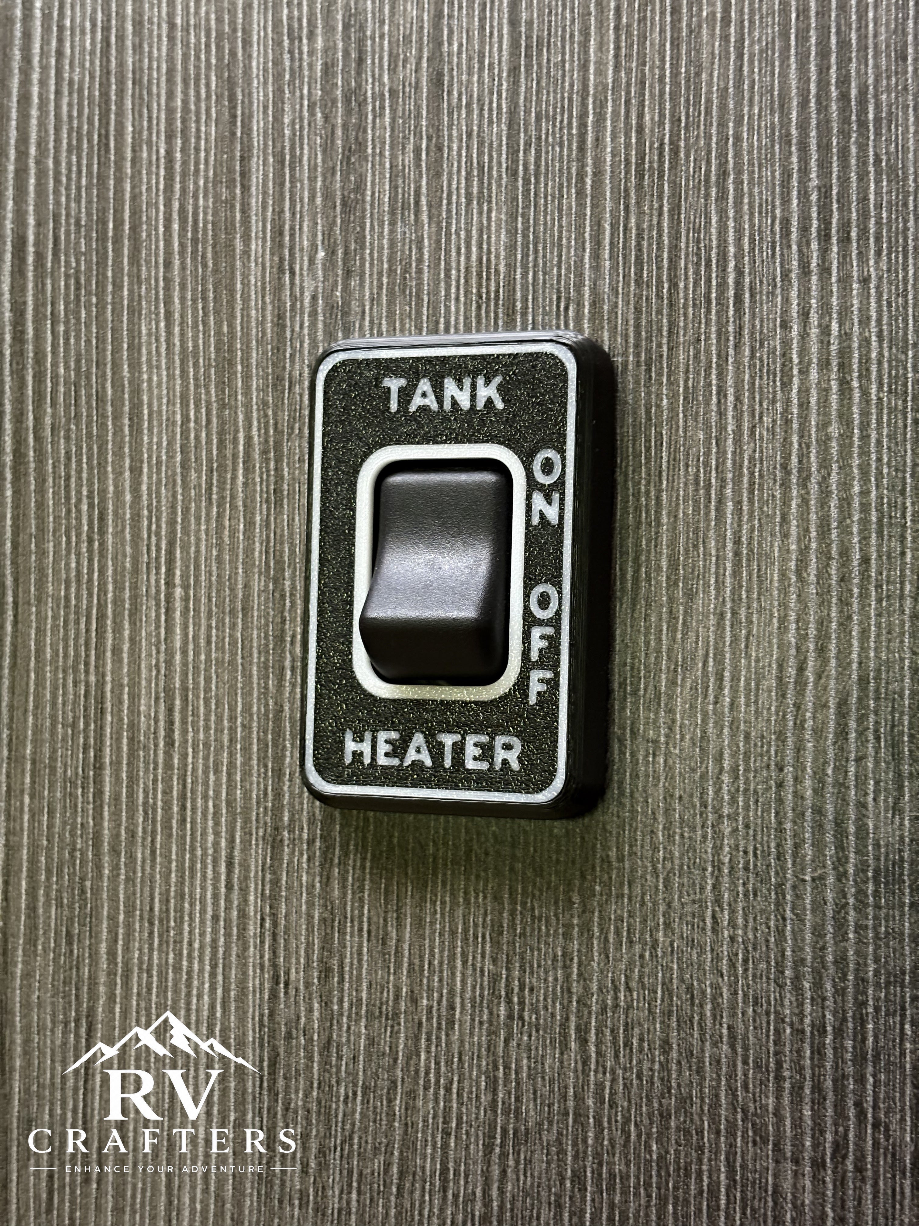 Clean Switch Tank Heater On/Off - Single Switch Plate