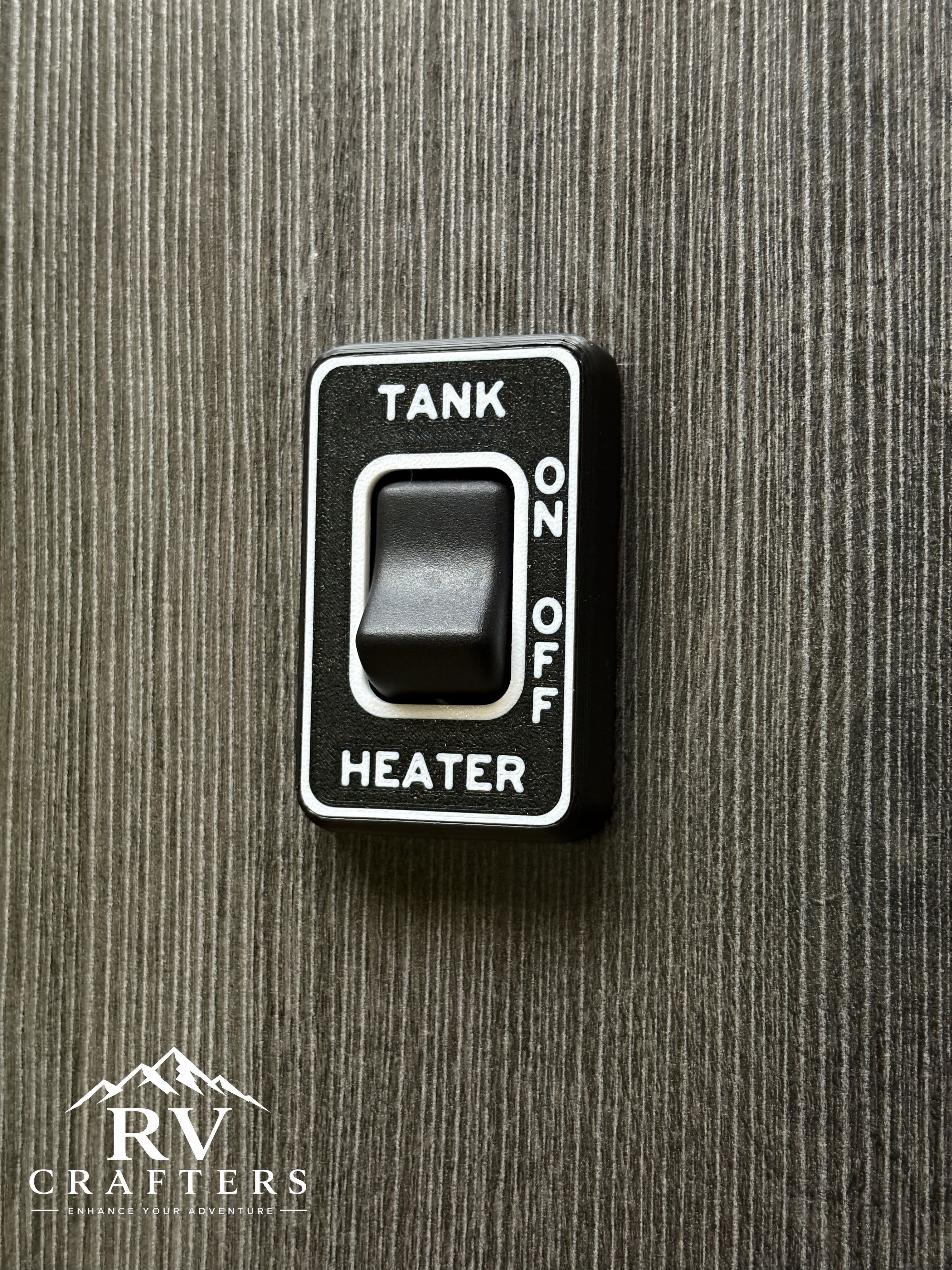 Clean Switch Tank Heater On/Off - Single Switch Plate