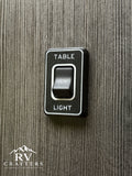 Clean Switch Table Light - Single Switch Plate