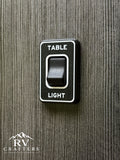 Clean Switch Table Light - Single Switch Plate