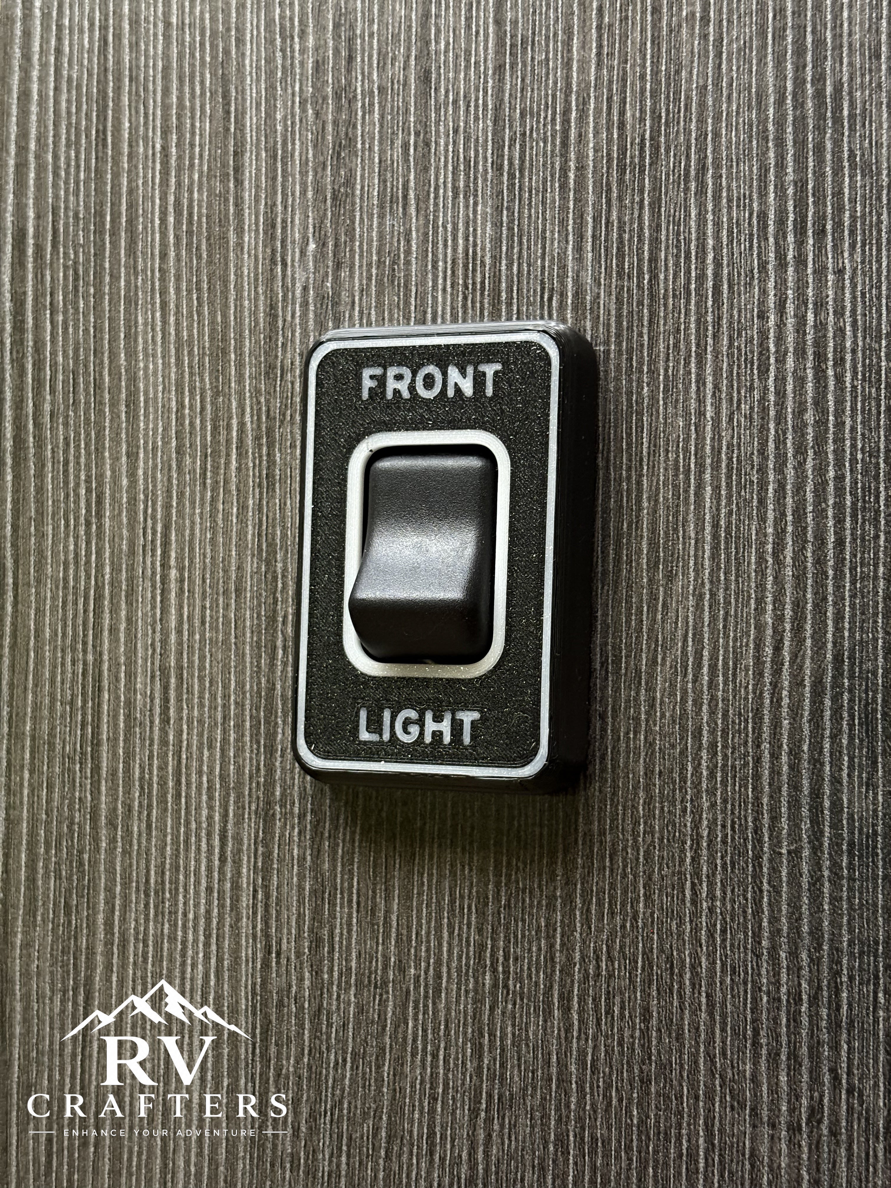 Clean Switch Front Light - Single Switch Plate