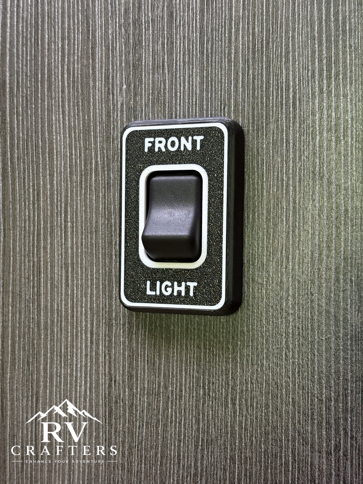 Clean Switch Front Light - Single Switch Plate
