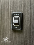 Clean Switch Porch Light - Single Switch Plate