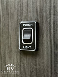 Clean Switch Porch Light - Single Switch Plate