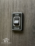 Clean Switch Sink Drain - Single Switch Plate
