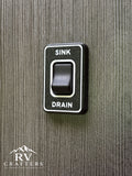 Clean Switch Sink Drain - Single Switch Plate