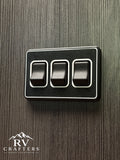 Clean Switch Blank Plate - Triple Switch Plate